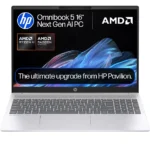 HP OmniBook 5 16" Laptop - AMD Ryzen AI 5, 512 GB SSD, Silver