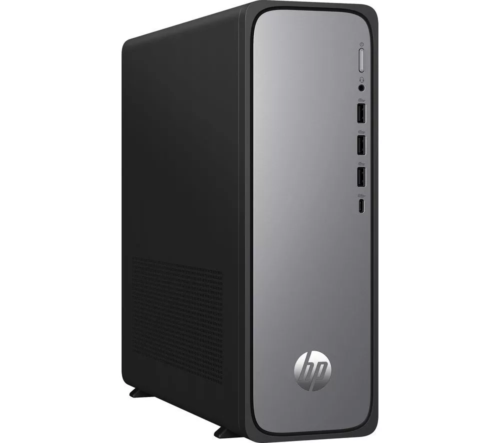HP OmniDesk Slim S03-0005na Desktop PC - Intel® 300, 256 GB SSD, Black