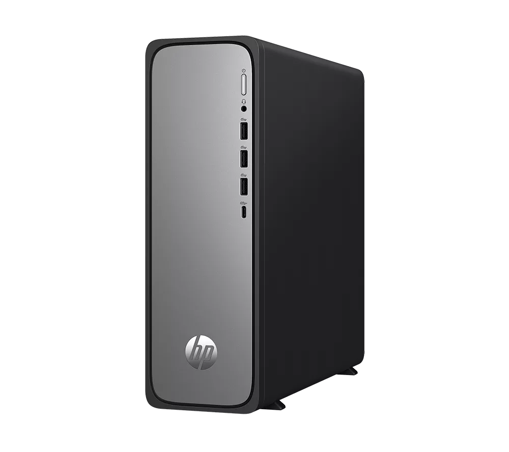 HP OmniDesk Slim S03-0005na Desktop PC - Intel® 300, 256 GB SSD, Black
