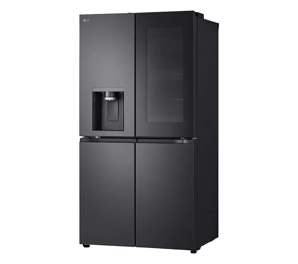 LG CraftIce InstaView GMG96CRAFT American-style Smart Fridge Freezer - Essence Black Steel