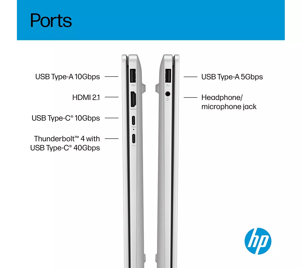 HP OmniBook 7 AI 14" Laptop - Intel® Core™ Ultra 7, 1 TB SSD, Silver