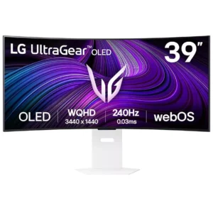 LG UltraGear GX9s 39GX90SA-W.AEK Quad HD 39" Curved OLED Smart Gaming Monitor - White