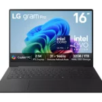 LG gram Pro 16Z90TS-G.AU89A1 16" Laptop, Copilot+ PC - Intel® Core™ Ultra 7, 1 TB SSD, Grey
