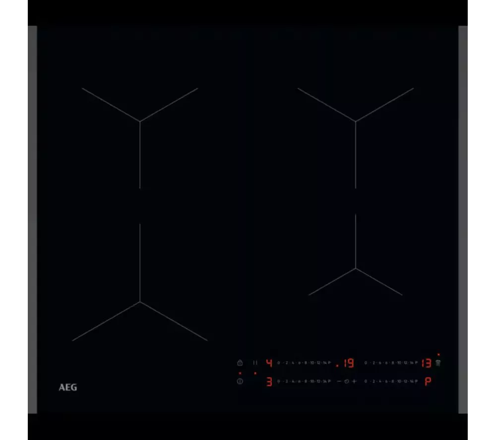 AEG 5000 TO64IA00FB 60 cm Electric Induction Hob - Black