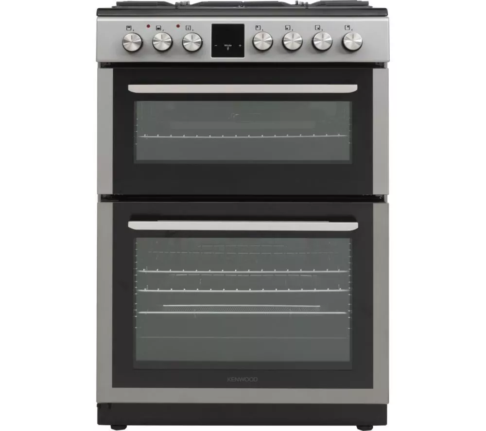 KENWOOD KDGC60S25 60 cm Dual Fuel Cooker - Inox