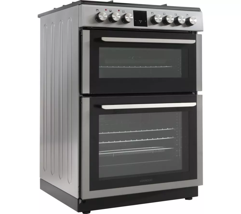 KENWOOD KDGC60S25 60 cm Dual Fuel Cooker - Inox