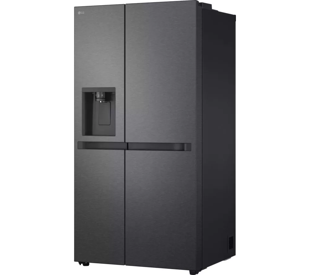 LG NatureFRESH GSLC41EPPE American-Style Fridge Freezer - Matte Black