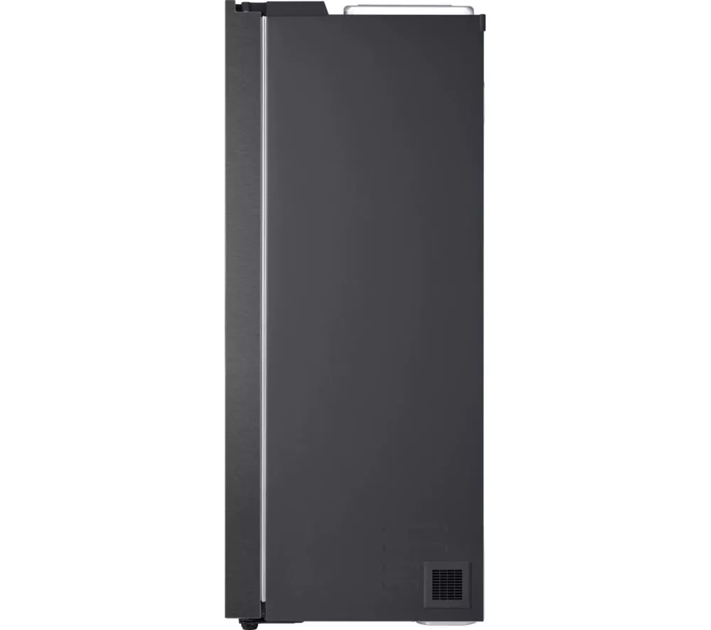 LG NatureFRESH GSLC41EPPE American-Style Fridge Freezer - Matte Black