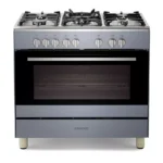KENWOOD CK500DF-SL 90 cm Dual Fuel Range Cooker – Slate Grey & Chrome