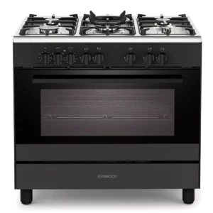 KENWOOD CK500DF 90 cm Dual Fuel Range Cooker – Matt Black & Chrome
