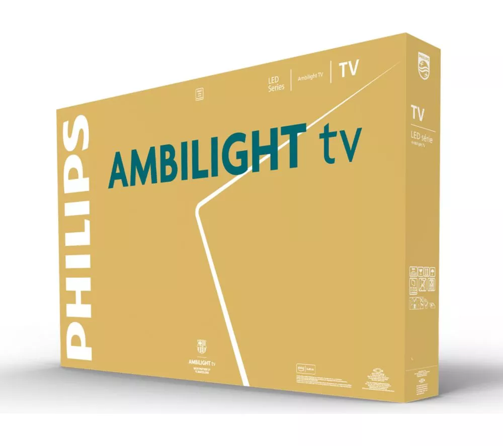 PHILIPS Ambilight 65PUS8000/12 65" Smart 4K Ultra HD HDR LED TV
