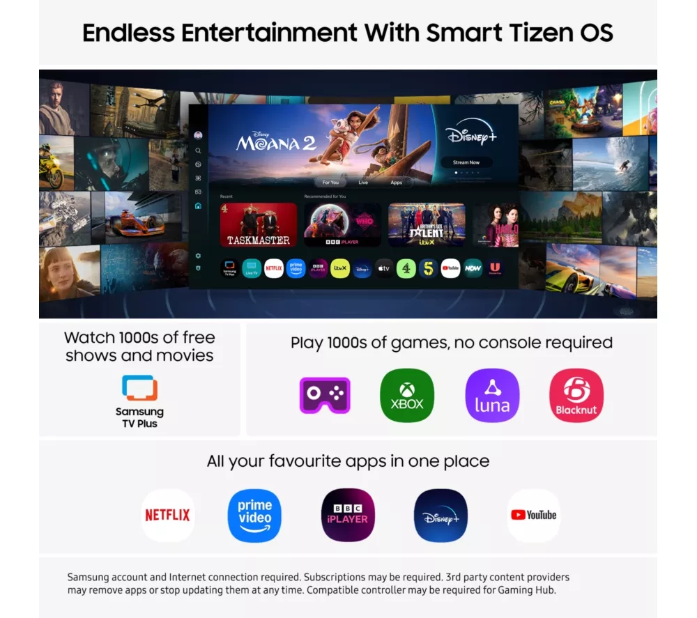 SAMSUNG QN85F 65" Neo QLED 4K Mini LED Vision AI Smart TV 2025 - QE65QN85F