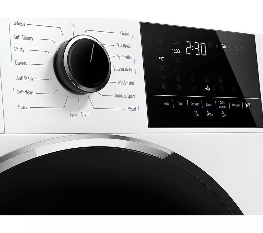 SMEG WNP96SEAUK1 9 kg 1600 Spin Washing Machine - White