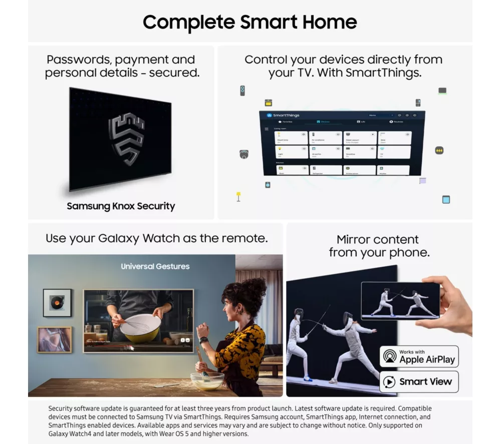 SAMSUNG QN80F 100" Neo QLED 4K Mini LED Vision AI Smart TV 2025 - QE100QN80F