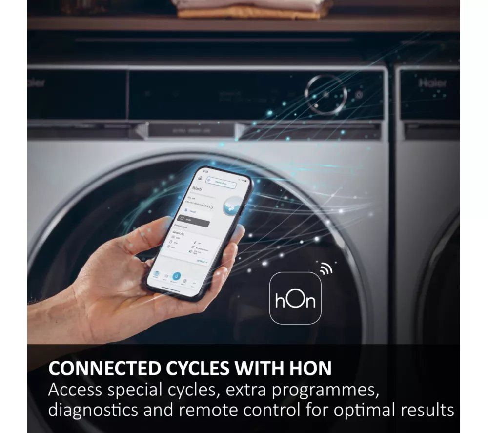 HAIER X Series 5 HW130-B14357GUUK WiFi-enabled 13 kg 1400 Spin Washing Machine - Graphite