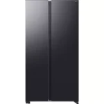 SAMSUNG Series 6 SpaceMax RS70F65QEFEU American-Style Smart Fridge Freezer - Black