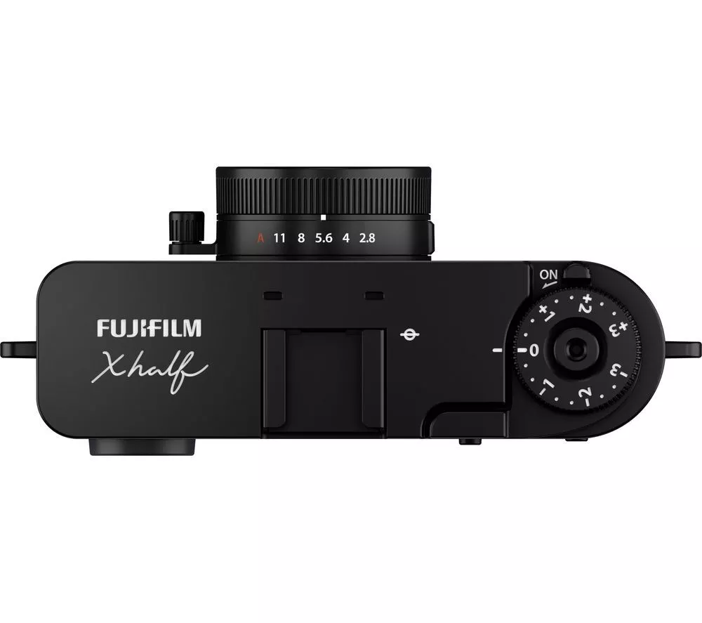 FUJIFILM X half High Performance Compact Camera - Black