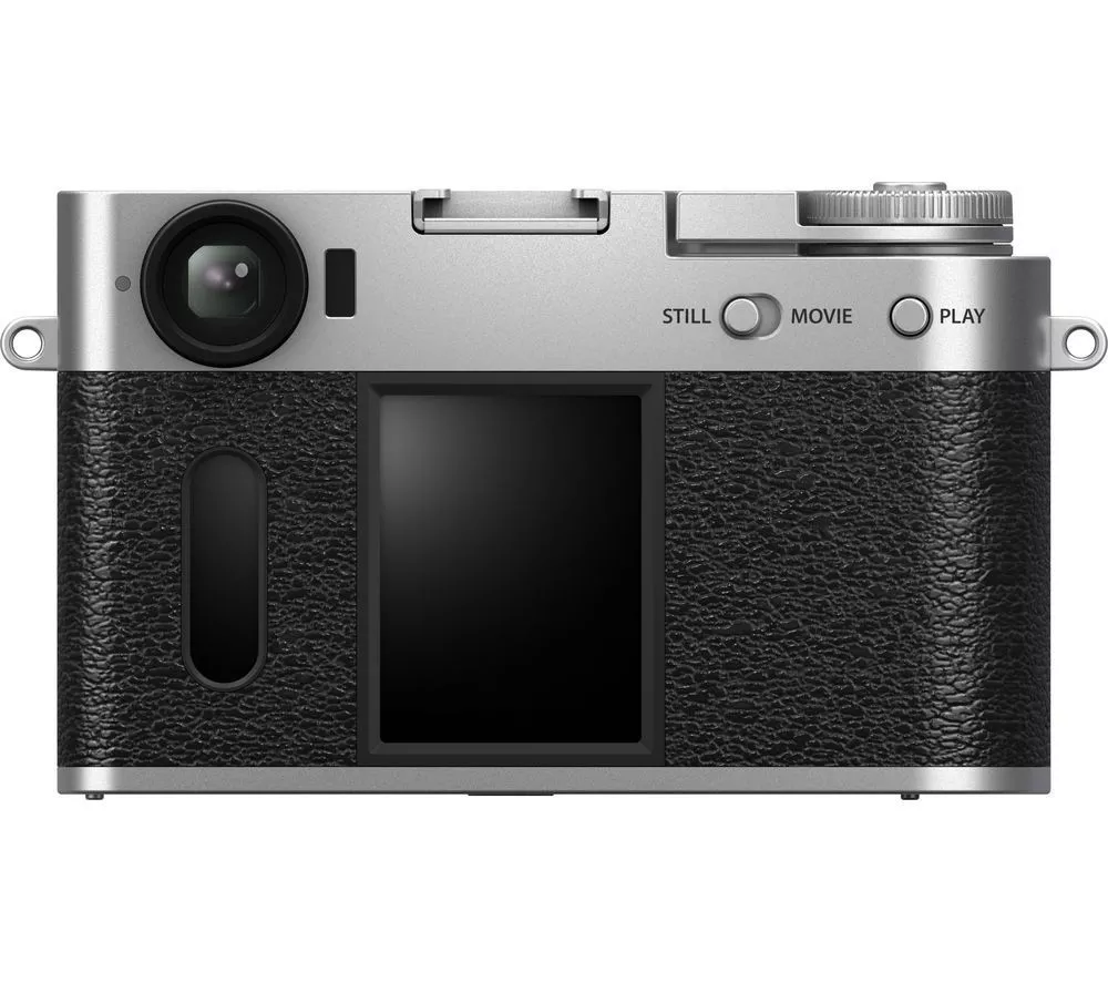 FUJIFILM X half High Performance Compact Digital Camera - Silver