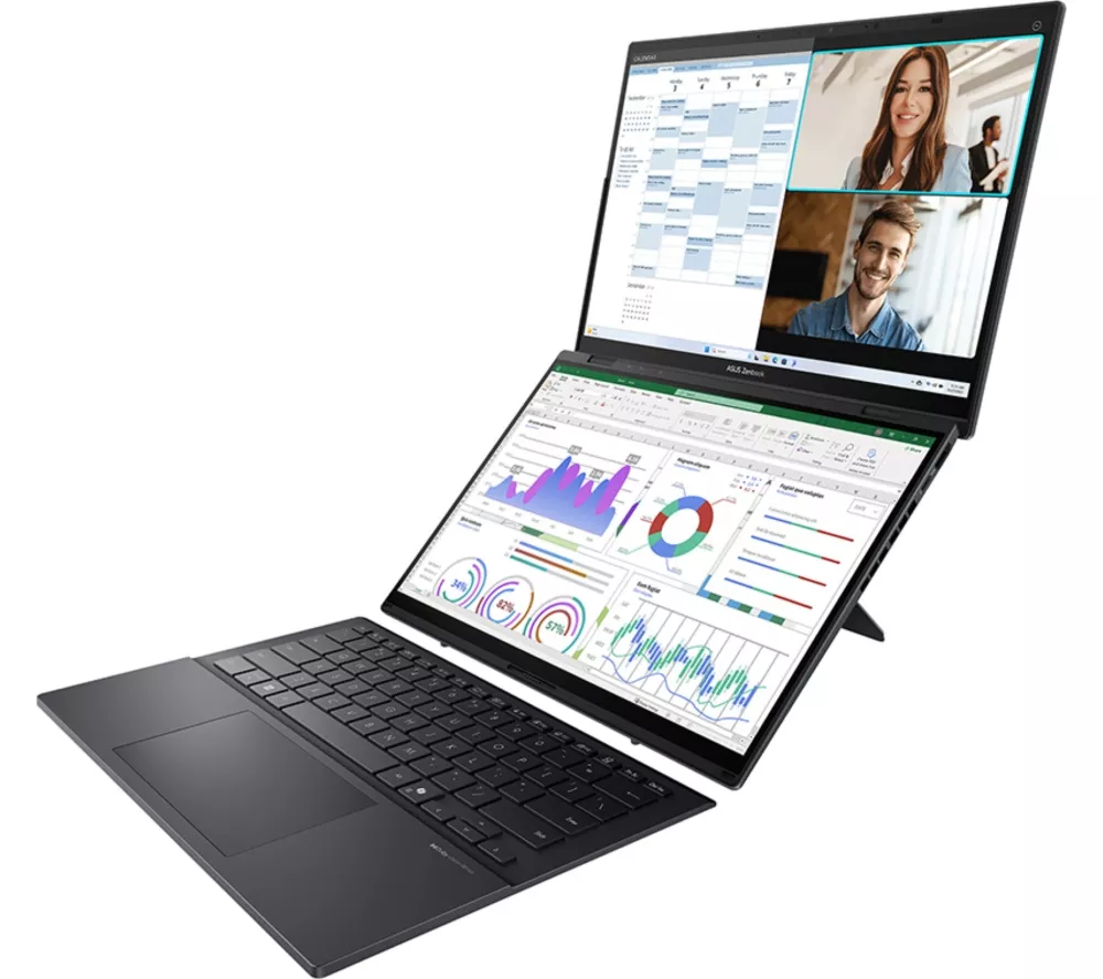 ASUS Zenbook Duo 14" 2 in 1 Laptop - Intel® Core™ Ultra 7, 1 TB SSD, Grey