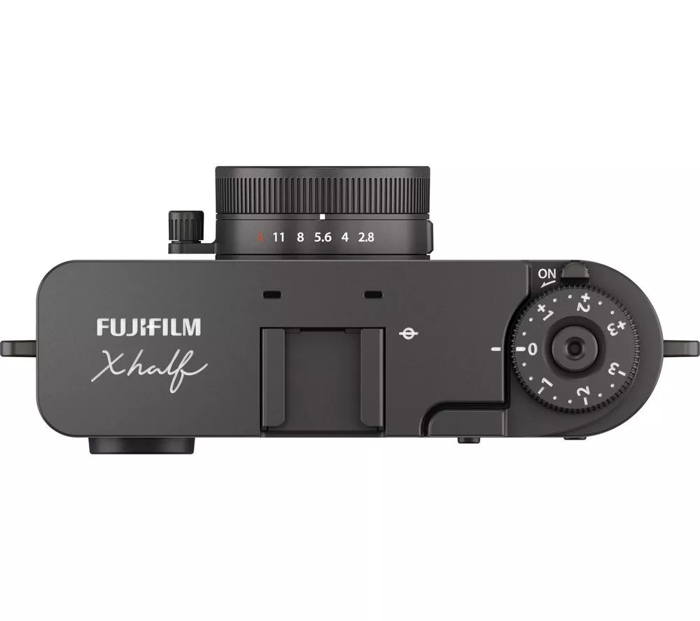 FUJIFILM X half High Performance Compact Camera - Charcoal Silver