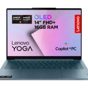 LENOVO Yoga Slim 7 14" Laptop - AMD Ryzen AI 5, 512 GB SSD, Tidal Teal