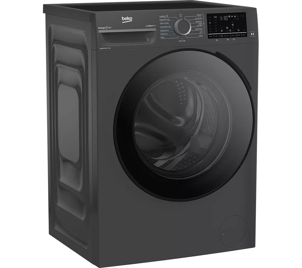 BEKO Pro BM5D59645UA 9 kg Washer Dryer - Anthracite