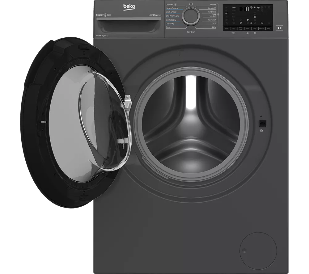 BEKO Pro BM5D59645UA 9 kg Washer Dryer - Anthracite