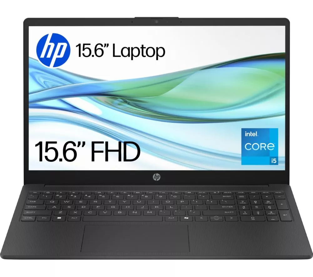 HP 15-fd0554sa 15.6" Laptop - Intel® Core™ i5, 256 GB SSD, Jet Black