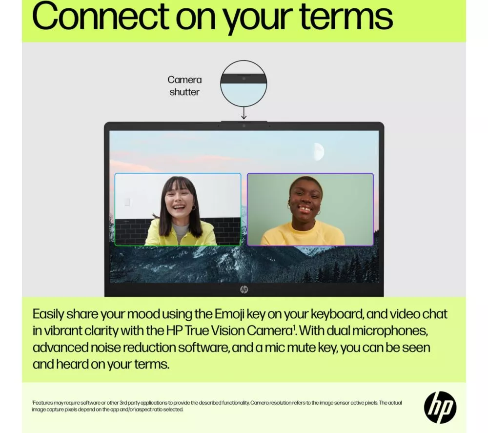 HP 15-fd0554sa 15.6" Laptop - Intel® Core™ i5, 256 GB SSD, Jet Black
