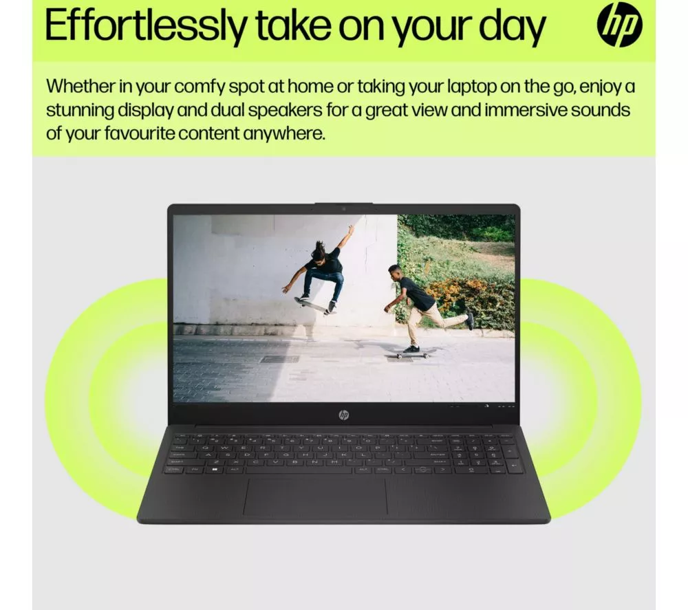 HP 15-fd0554sa 15.6" Laptop - Intel® Core™ i5, 256 GB SSD, Jet Black