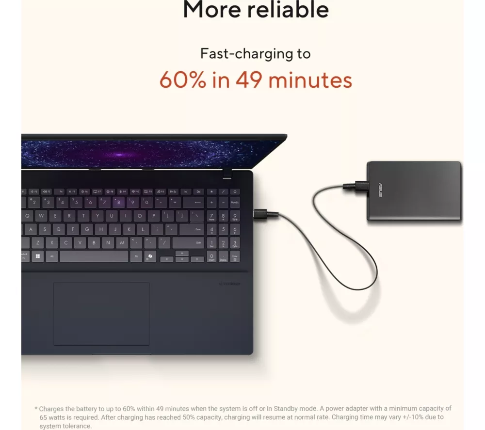 ASUS Vivobook 16 16" Laptop - AMD Ryzen AI 7, 1 TB SSD, Silver