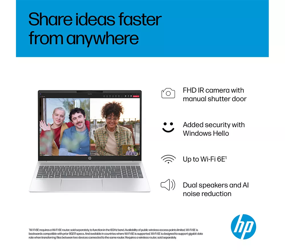 HP OmniBook 5 16" Laptop - Intel® Core™ i7, 512 GB SSD, Silver