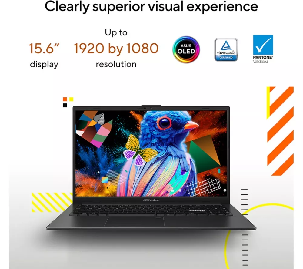 ASUS Vivobook Go 15 E1504FA 15.6" Laptop - AMD Ryzen 5, 512 GB SSD, Silver
