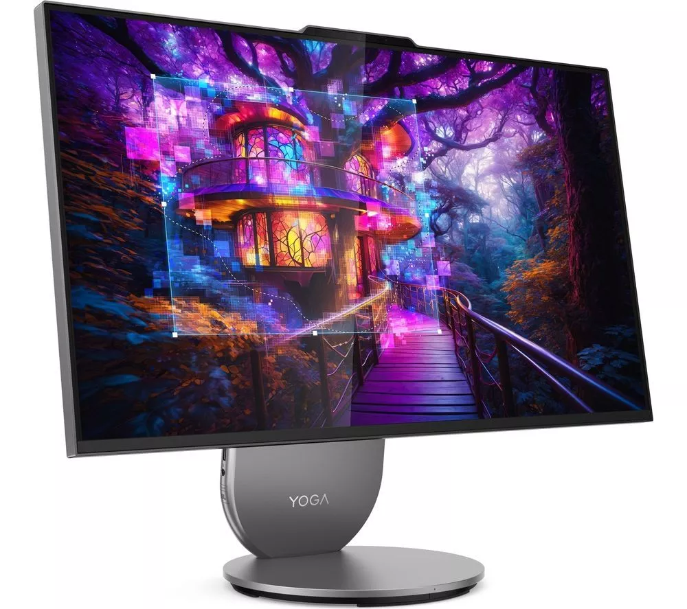 LENOVO Yoga U7 27" All-in-One PC - Intel® Core Ultra 7, 1 TB SSD, Grey