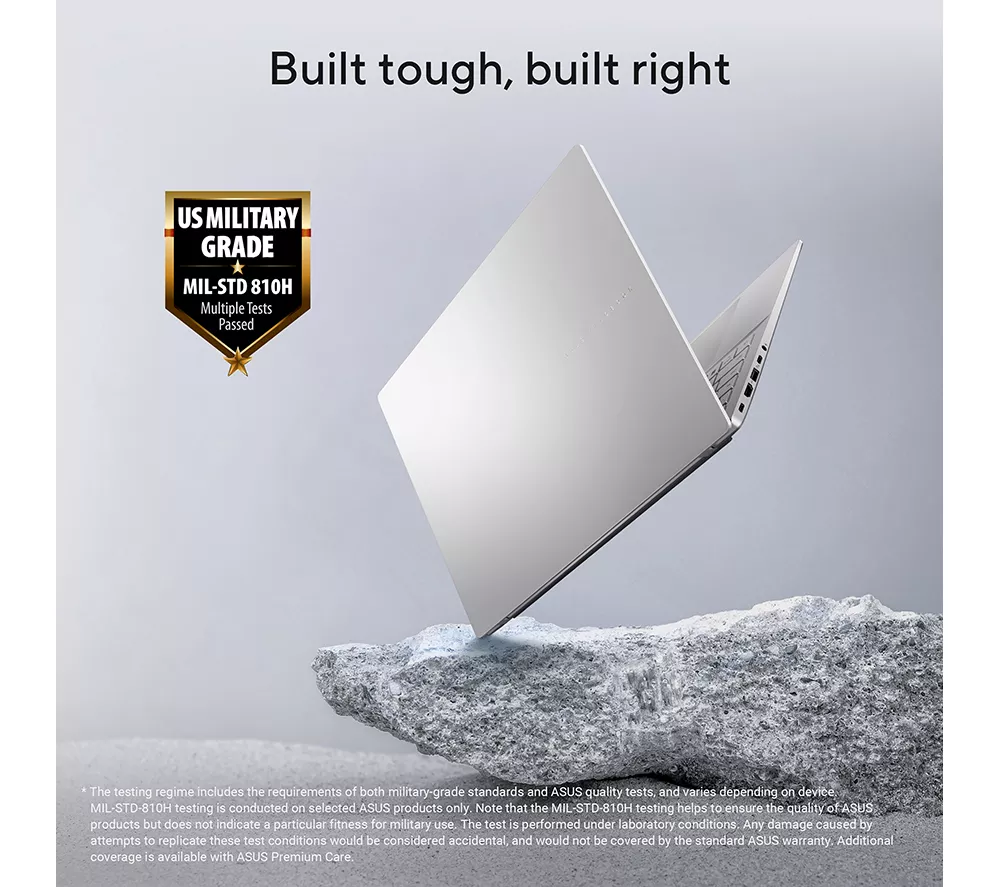 ASUS Vivobook S16 OLED S3607CA 16" Laptop, Copilot+ PC - Intel® Core™ Ultra 5, 1 TB SSD, Silver