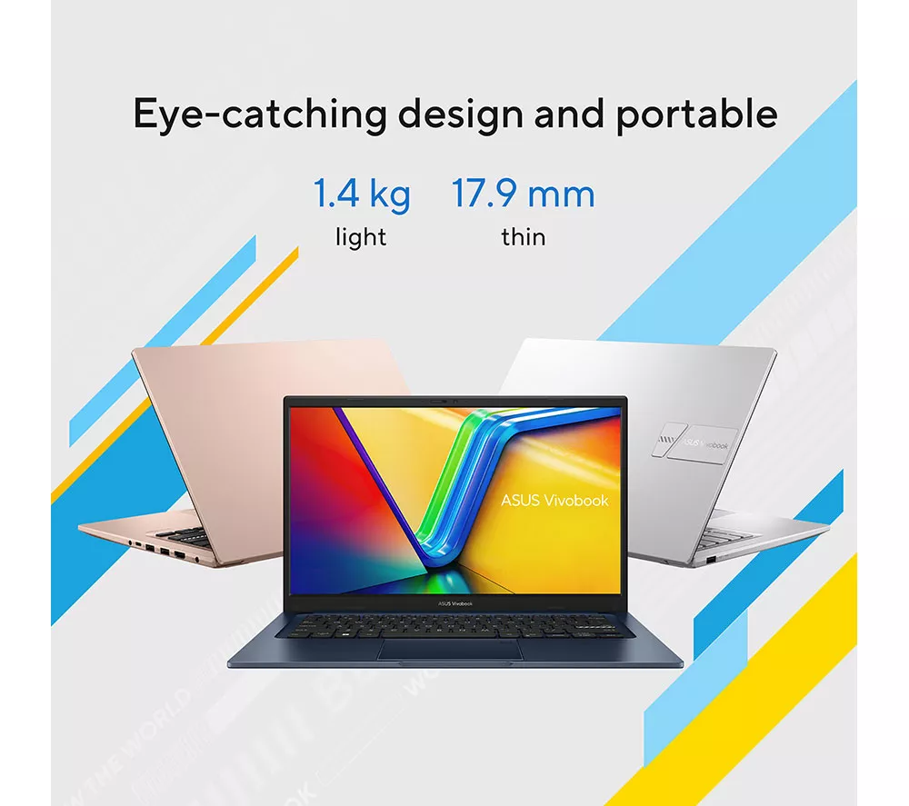 ASUS Vivobook 14 X1404VA 14" Laptop - Intel® Core™ i3, 512 GB SSD, Silver