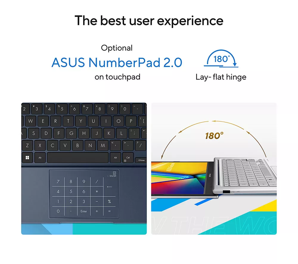 ASUS Vivobook 14 X1404VA 14" Laptop - Intel® Core™ i3, 512 GB SSD, Silver