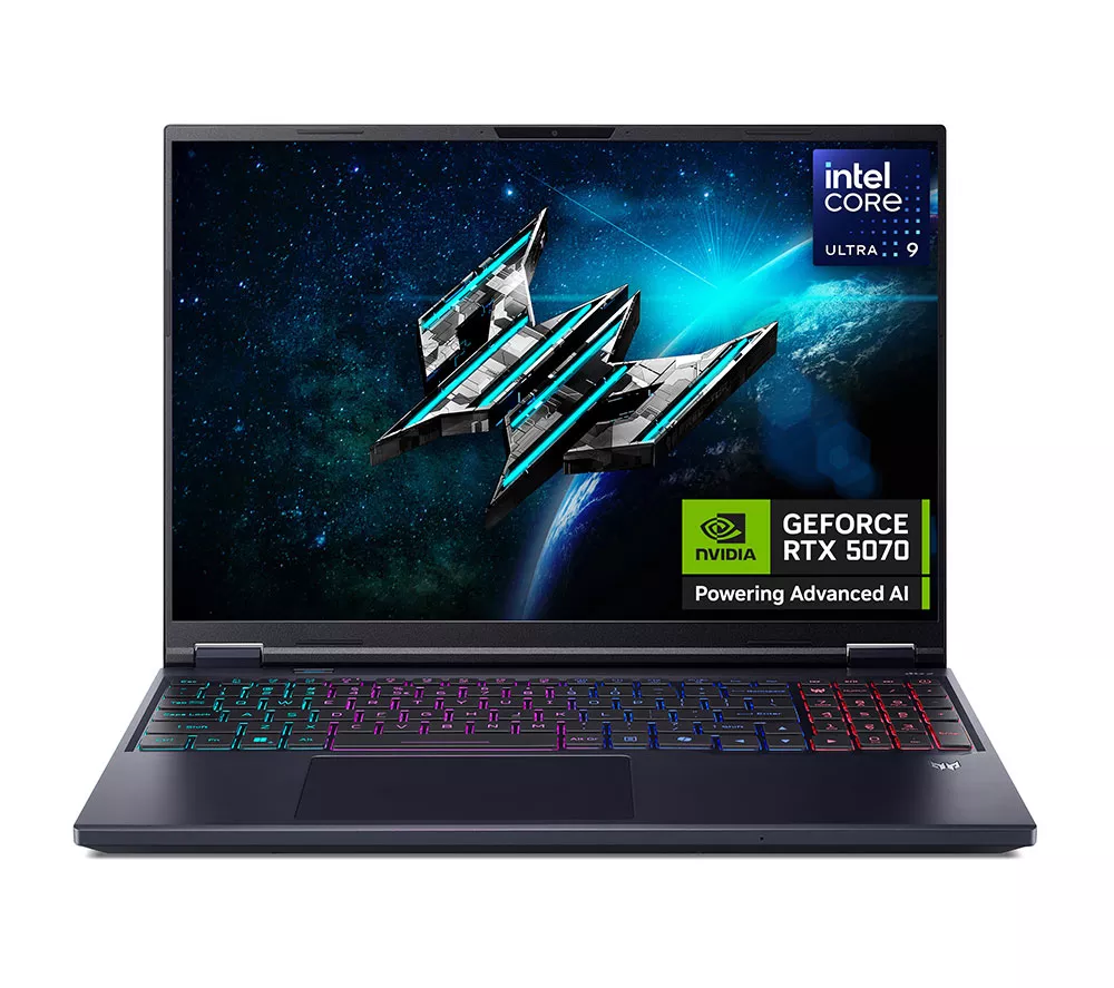 ACER Predator Helios Neo 16 AI 16" Gaming Laptop - Intel® Core™ Ultra 9, RTX 5070, 1 TB SSD