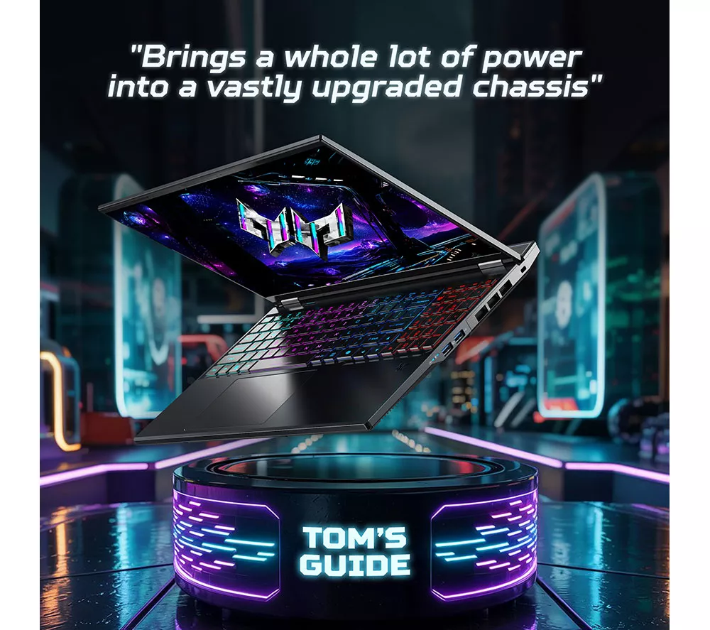 ACER Predator Helios Neo 16 AI 16" Gaming Laptop - Intel® Core™ Ultra 9, RTX 5070, 1 TB SSD