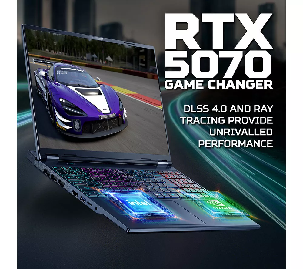 ACER Predator Helios Neo 16 AI 16" Gaming Laptop - Intel® Core™ Ultra 9, RTX 5070, 1 TB SSD