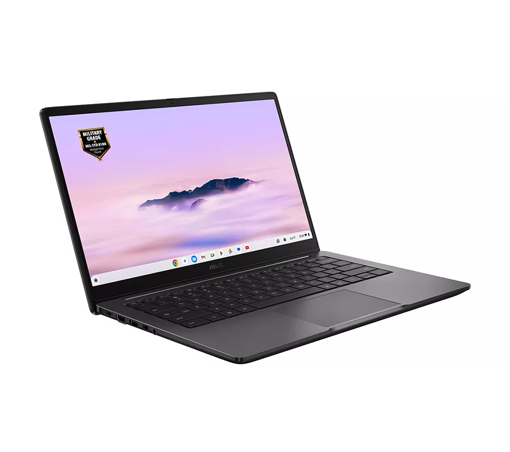 ASUS Chromebook Plus CX14 14"- Intel® Core™ 3, 256 GB eMMC, Grey