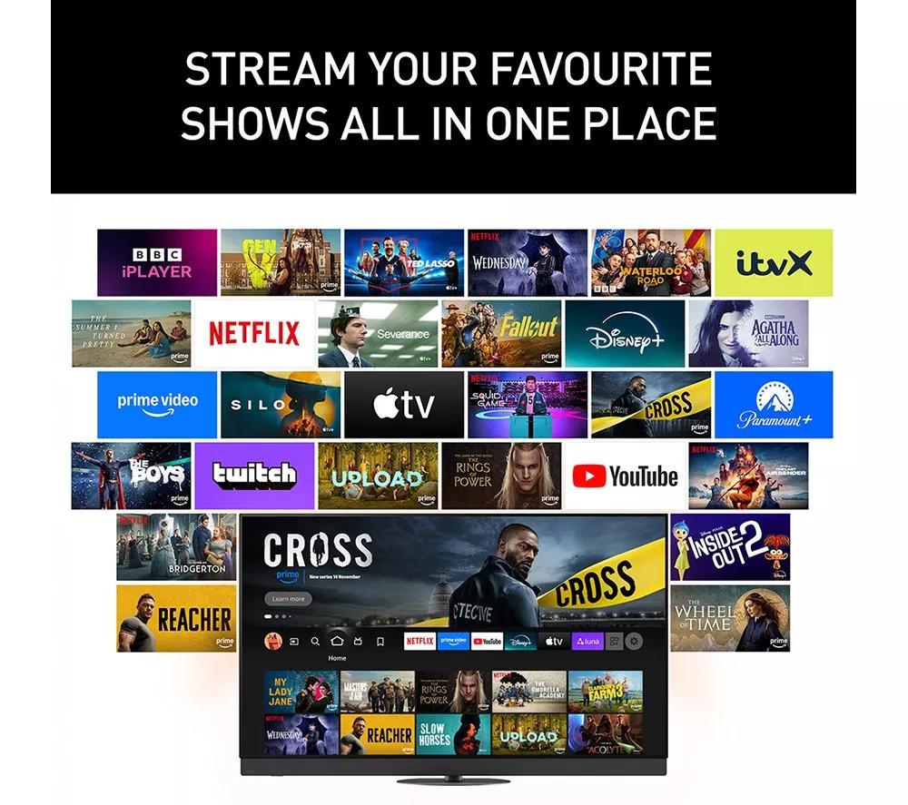 PANASONIC Z95B 65" OLED 4K HDR Smart Fire TV with Freely - TV-65Z95BEB