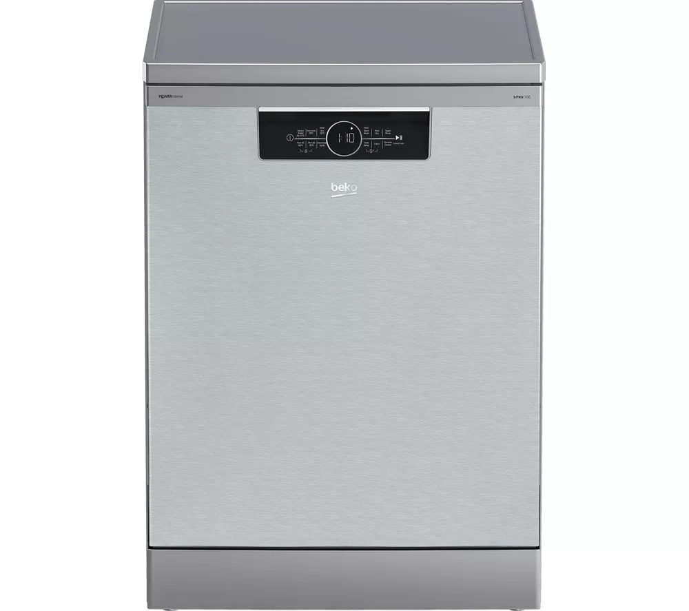BEKO Pro PowerIntense BDFN36560PFX Full-size WiFi-enabled Dishwasher - Stainless Steel