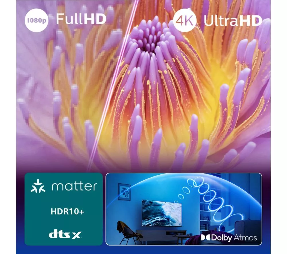 PHILIPS PUS7000 55" LED 4K HDR Smart TV - 55PUS7000/05
