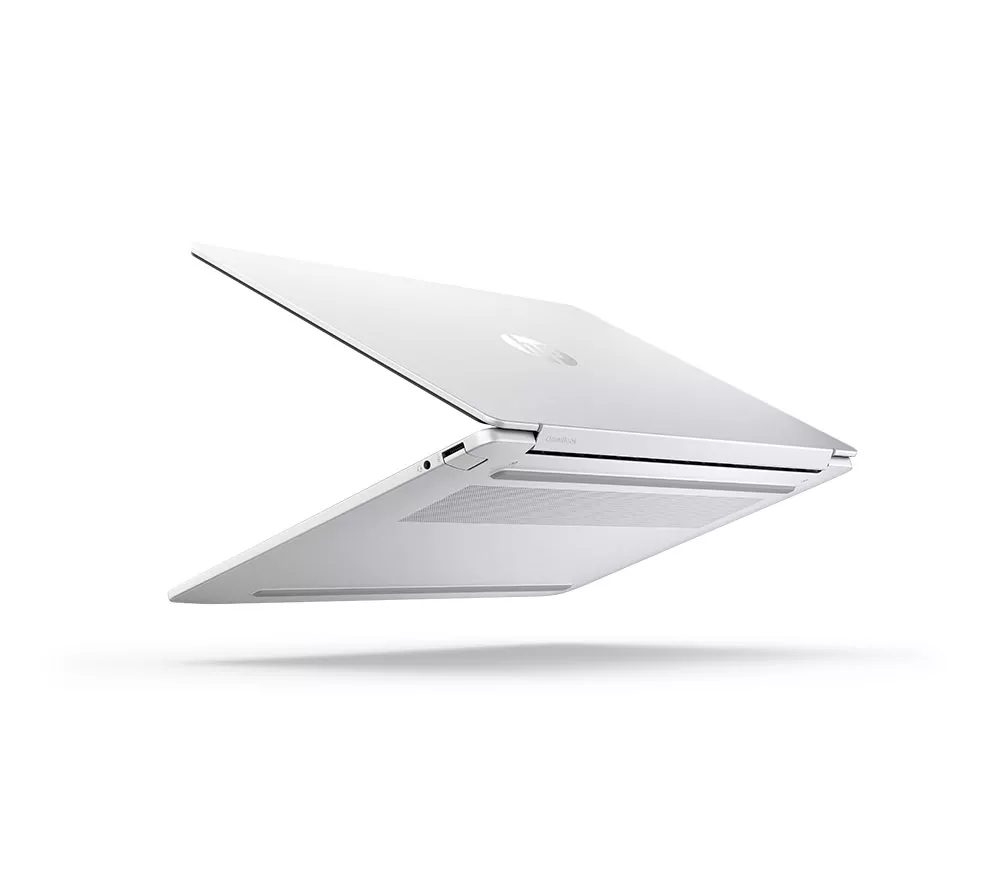 HP OmniBook 5 NGAI 14" Laptop - Snapdragon X1, 512 GB SSD, Glacier Silver