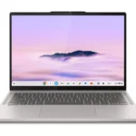 LENOVO Chromebook Plus 14" - MediaTek Kompanio Ultra 910, 128 GB UFS, Grey