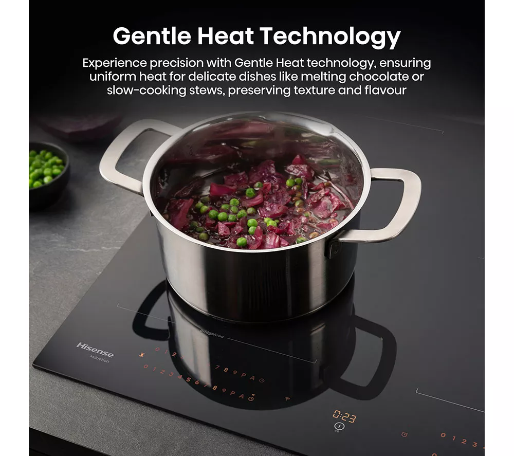 HISENSE Hi8 HI6443BSCWF 60 cm Electric Induction Smart Hob - Black