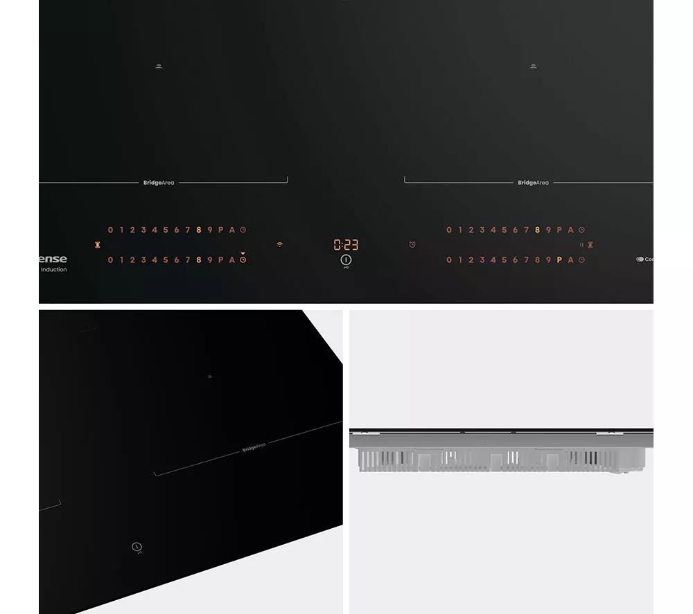 HISENSE Hi8 HI6443BSCWF 60 cm Electric Induction Smart Hob - Black