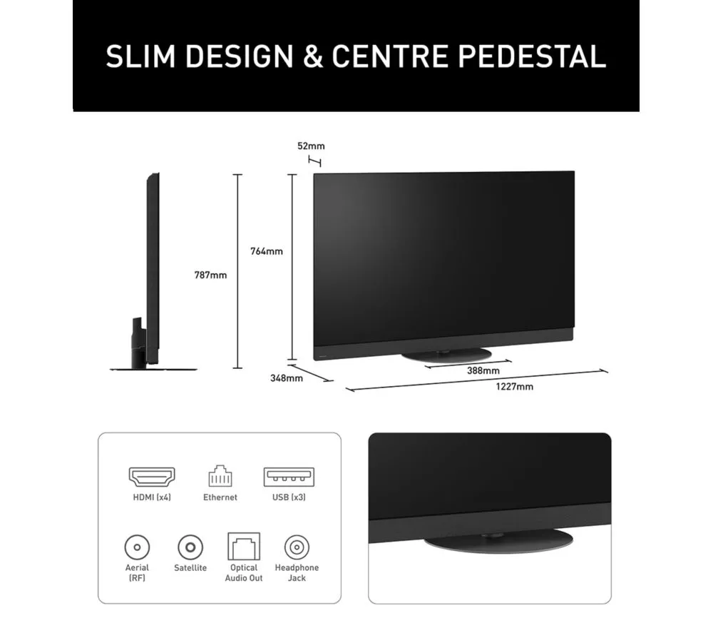 PANASONIC Z95B 55" OLED 4K HDR Smart Fire TV with Freely - TV-55Z95BEB