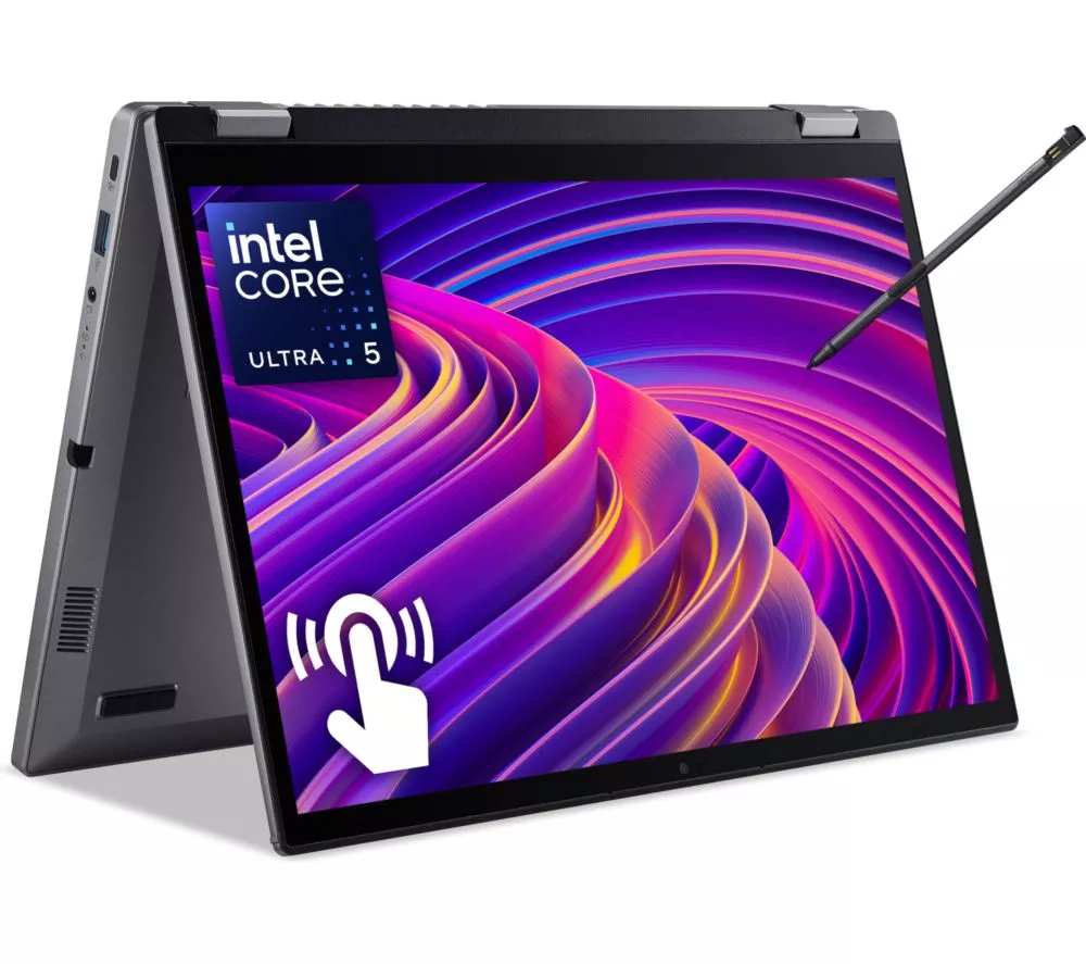 ACER Aspire Spin 14 14" 2 in 1 Laptop - Intel® Core™ Ultra 5, 1 TB SSD, Grey